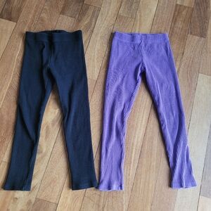6/7 H & M Leggings LOT Thick Ribbed